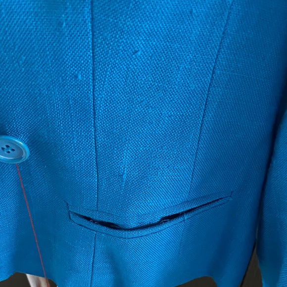 Vintage Peabody House Blue Women's Blazer - Picture 13 of 14